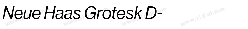 Neue Haas Grotesk D字体转换 Neue Haas Grotesk D字体转换